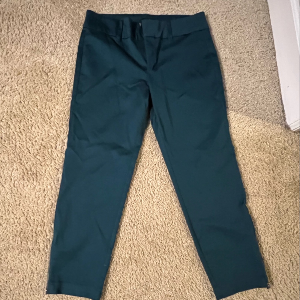 Tinsel, capri pants, teal
